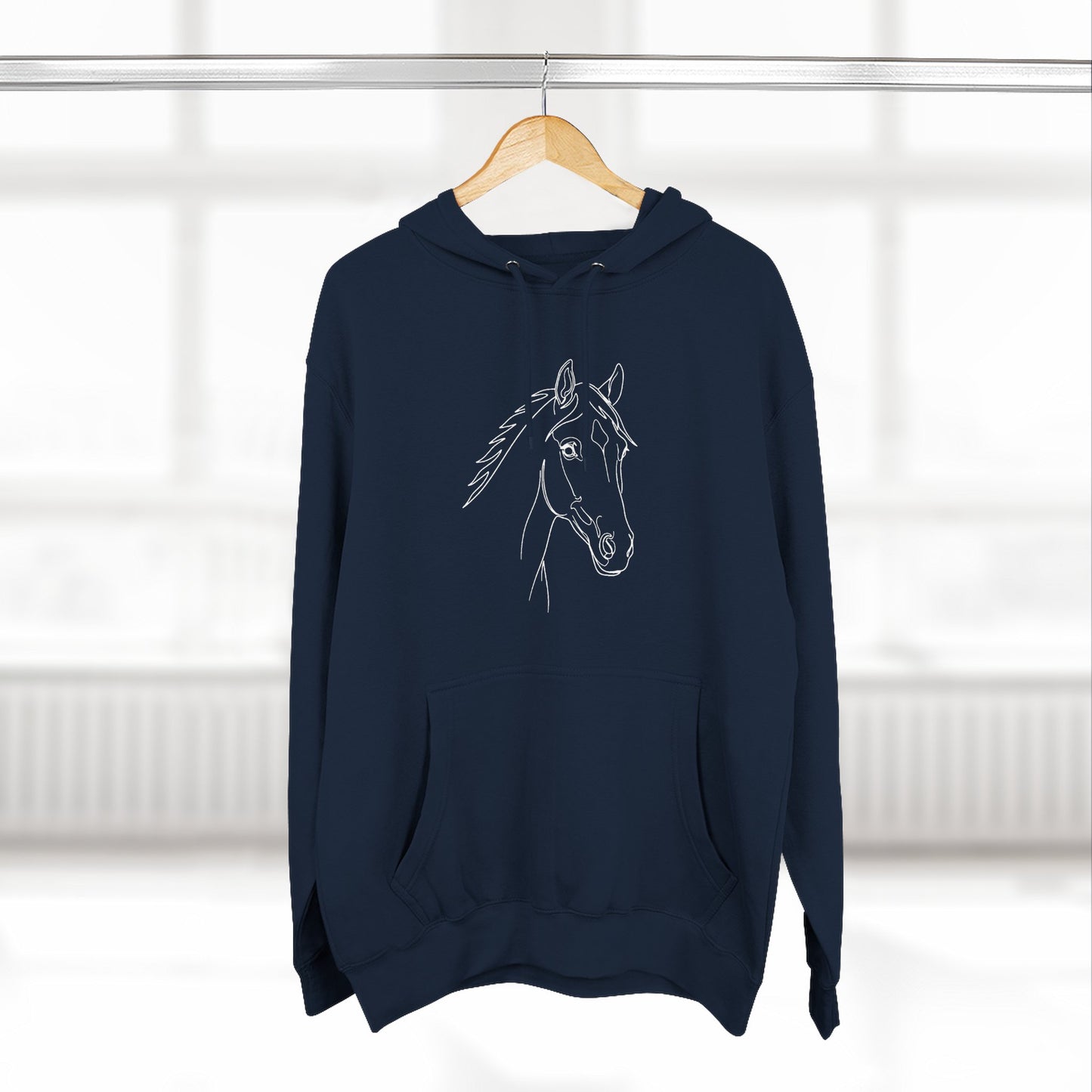Horse Portrait Sketch - Hoodie
