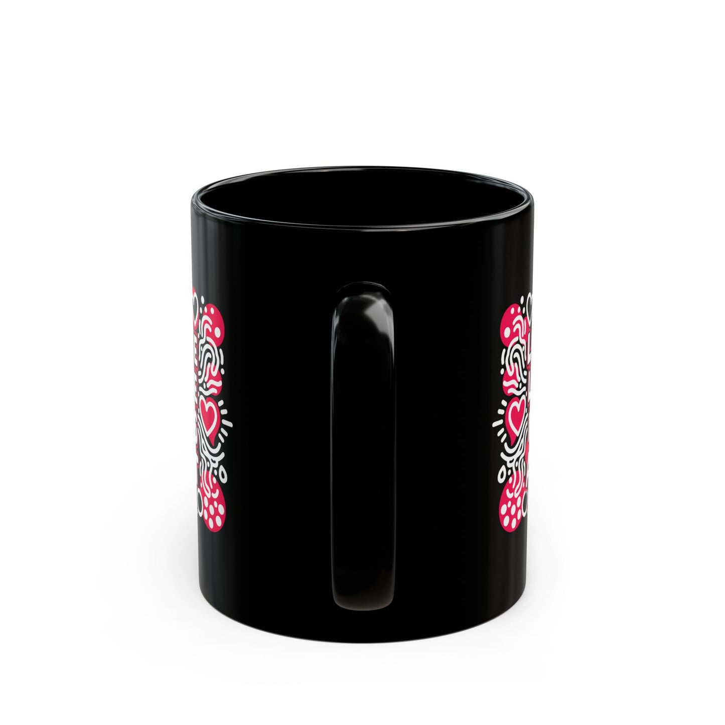Love Like It's Art - Black Mug