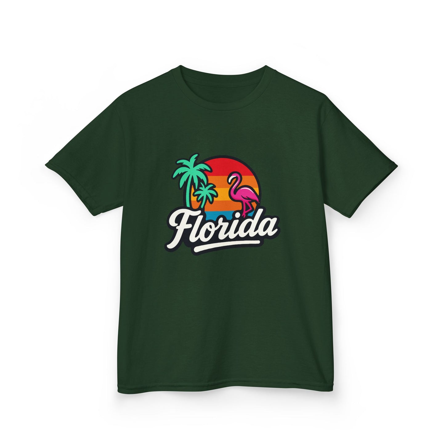 Florida Sunset Palm - Kids Tee