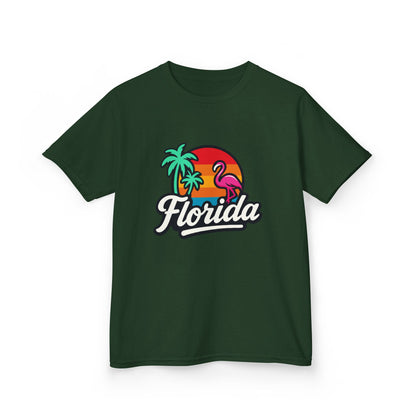 Florida Sunset Palm - Kids Tee