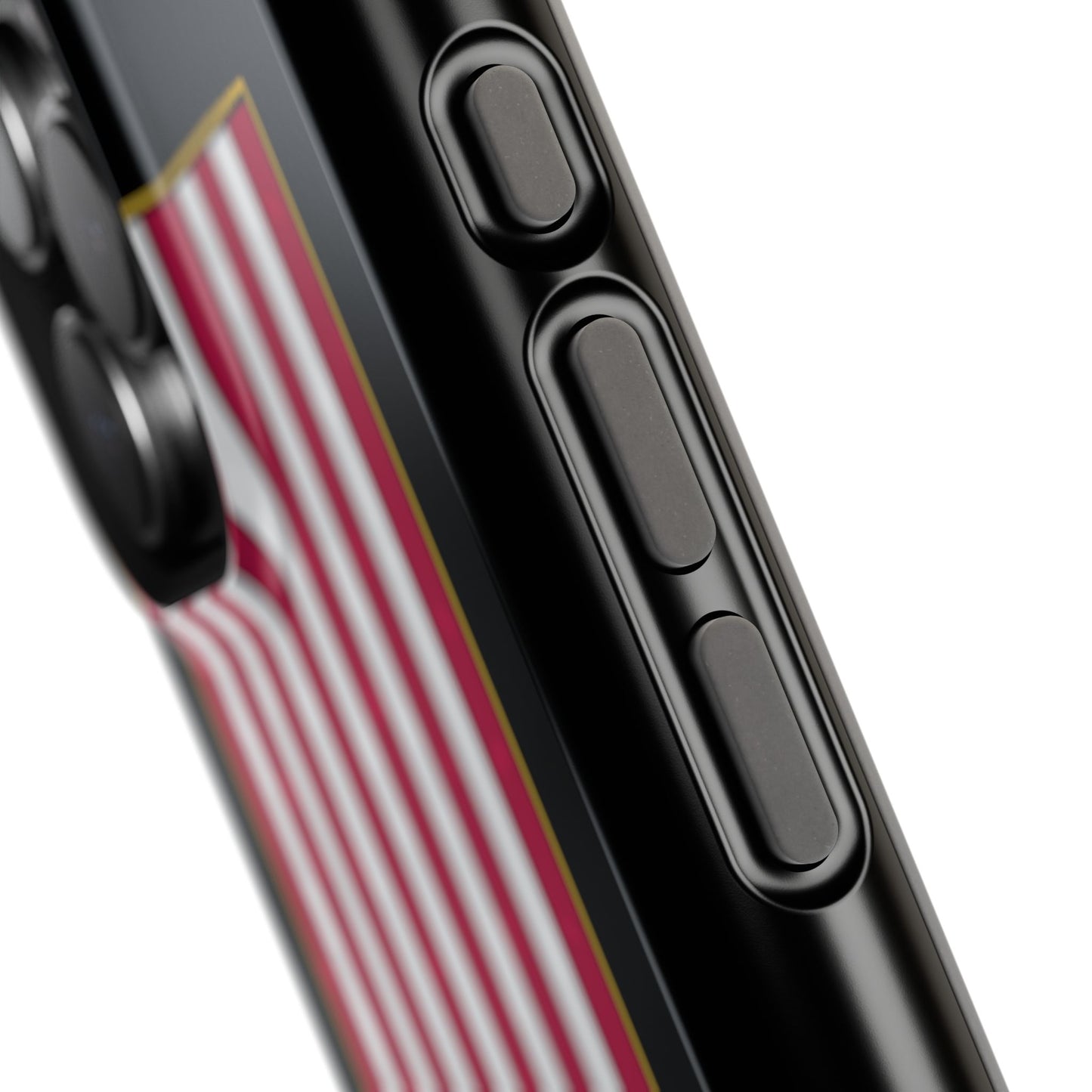 New Glory American Flag (Gold Edge Edition) - Magnetic Phone Case