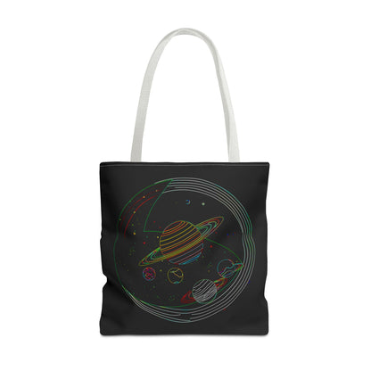 Cosmic Adventure Tote Bag, Astronauts, Space Lovers, Unique Gift, Everyday Tote, Galaxy Shopping Bag
