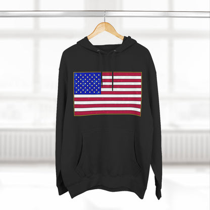 New Glory American Flag (Gold Edge Edition) - Hoodie