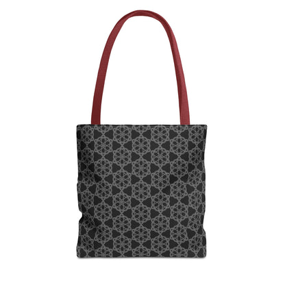 Chic Monochrome Tote Bag, Stylish Shopping, Travel, Everyday Use, Gift, Minimalist Decor
