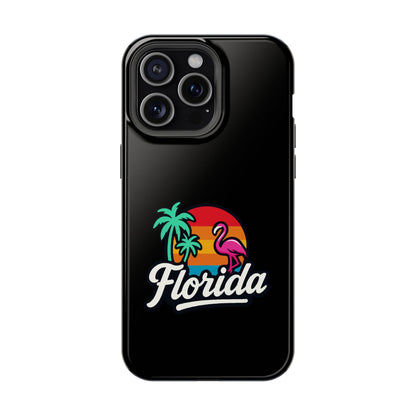 Florida Sunset Palm - Magnetic Phone Case