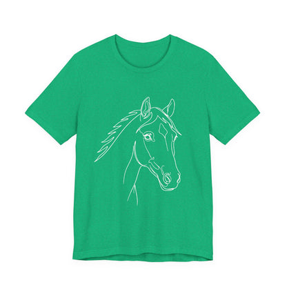 Horse Portrait Sketch - T-Shirt