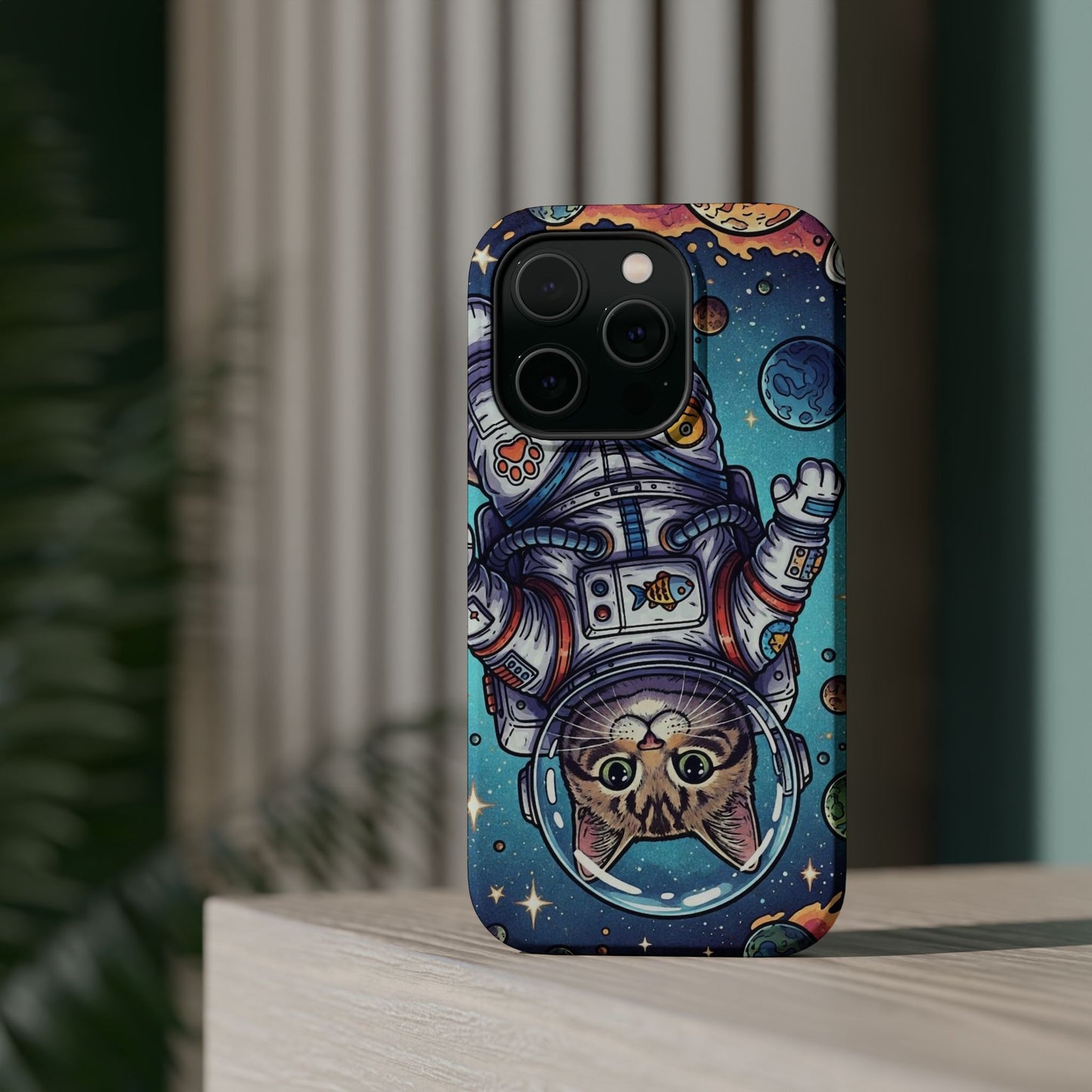 Astronaut Cat - Magnetic Phone Case