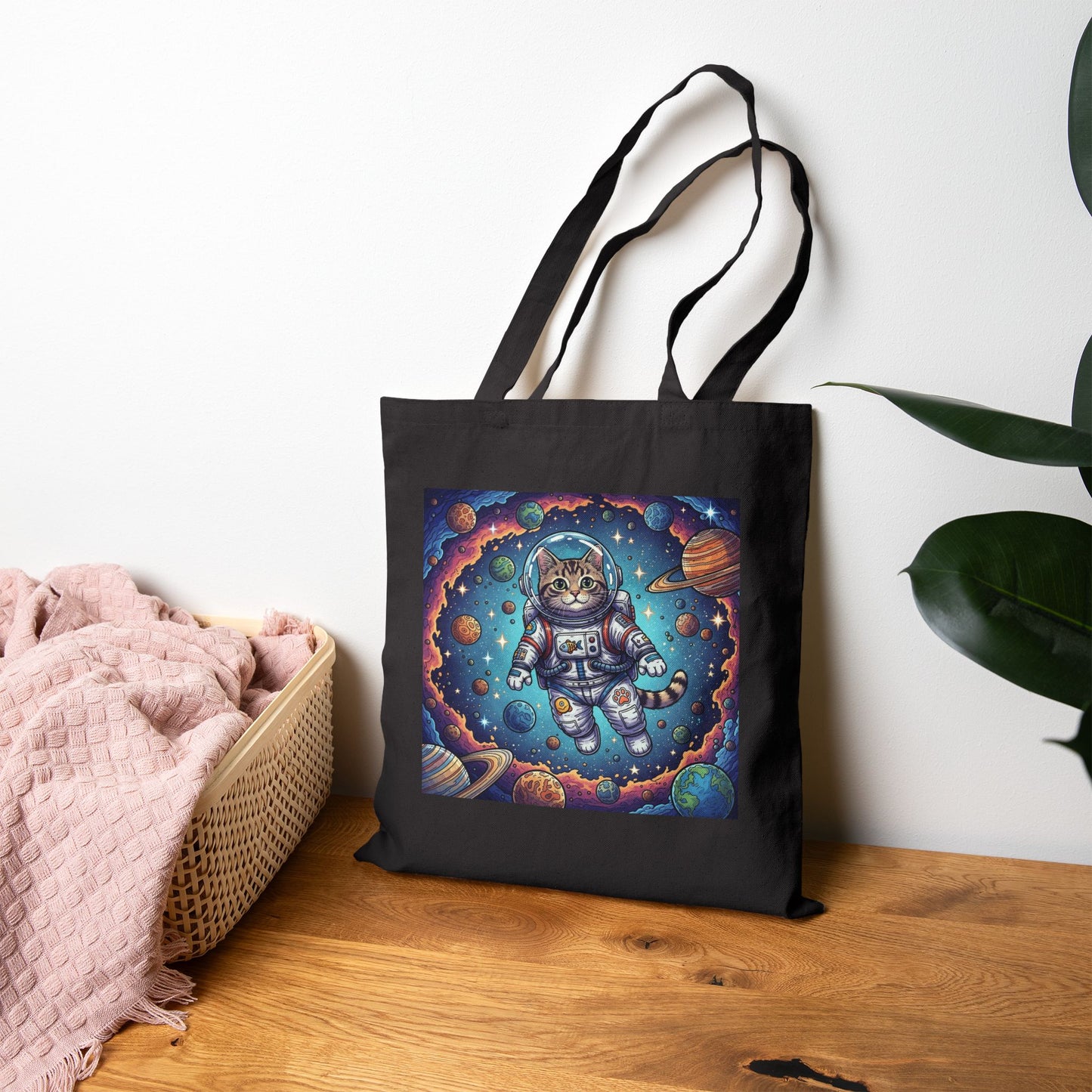Astronaut Cat - Tote Bag