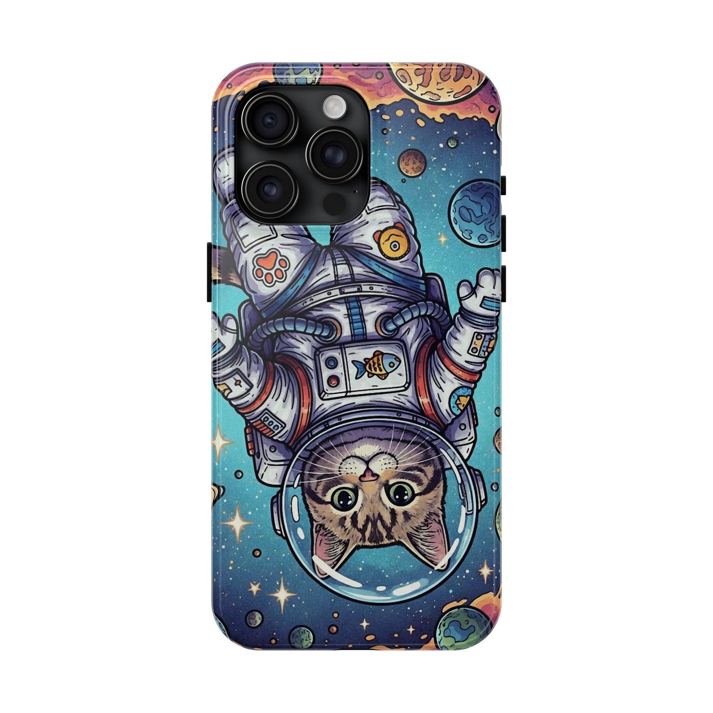 Astronaut Cat - Phone Case