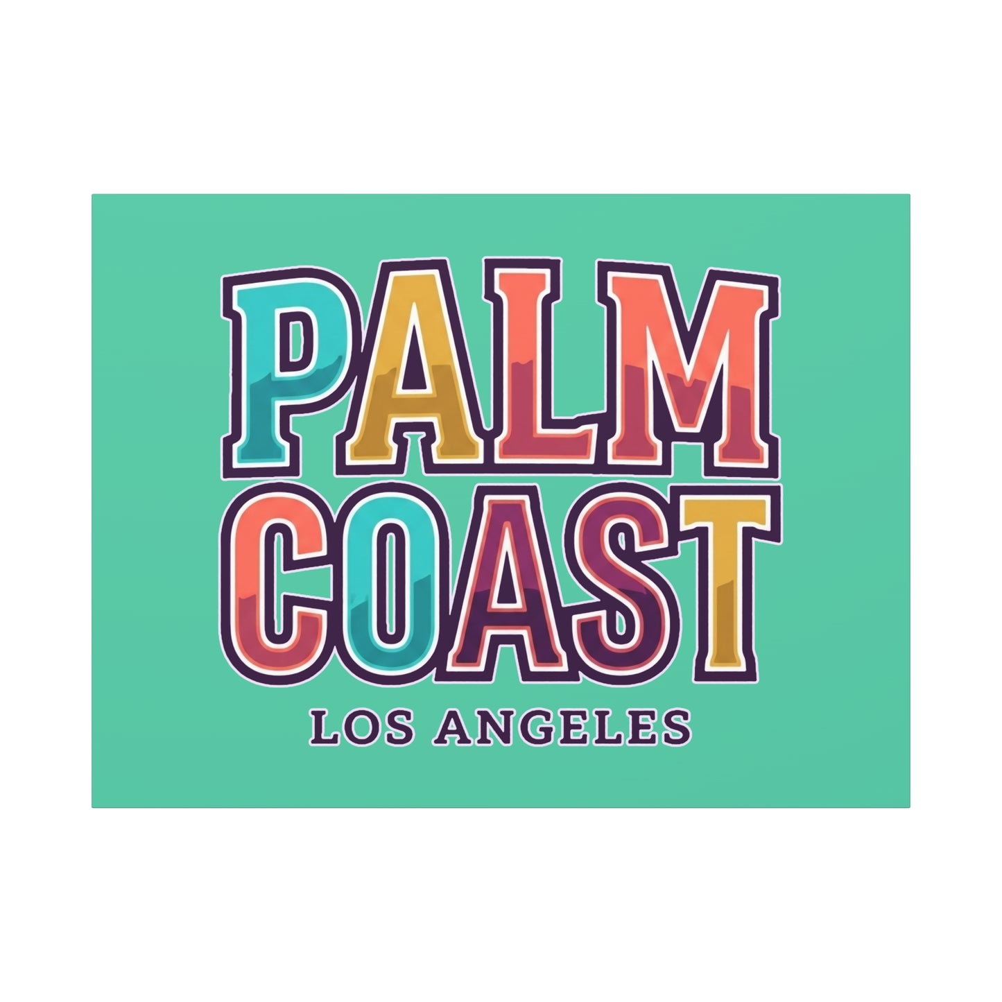Palm Coast - Los Angeles - Canvas