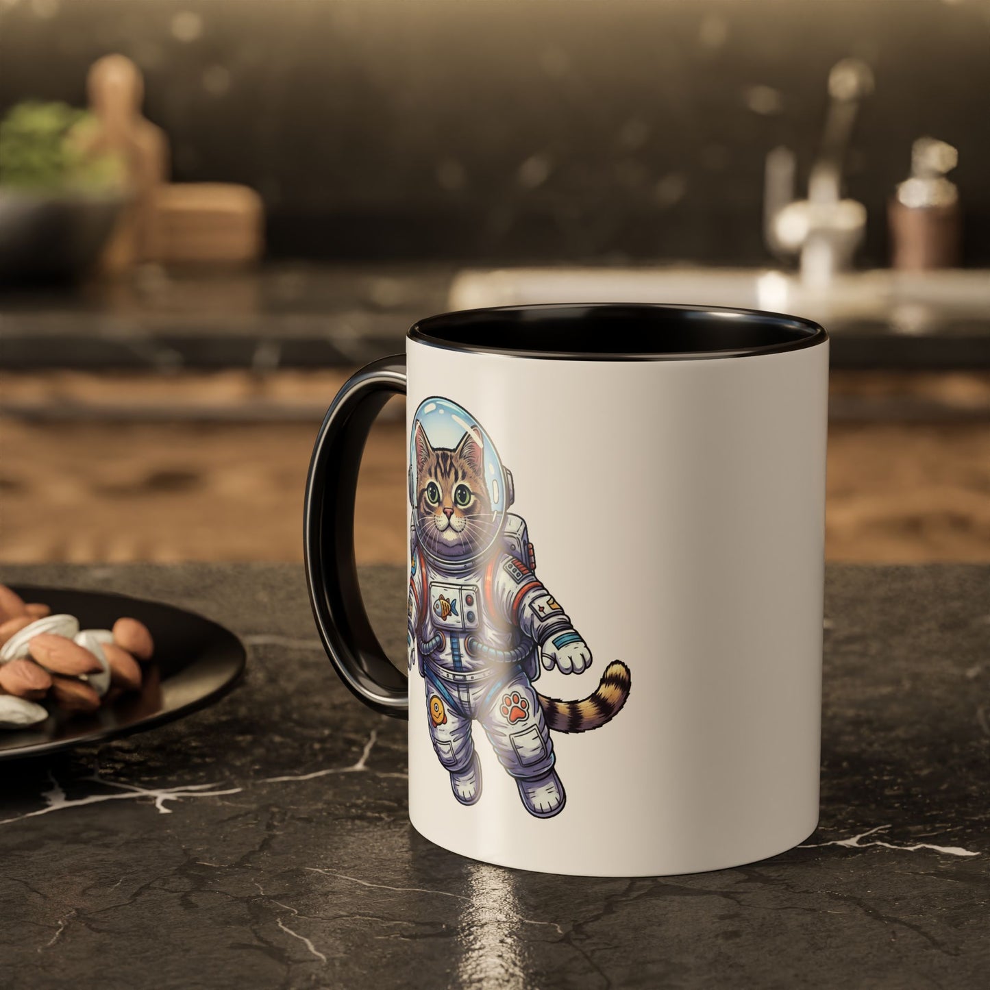 Astronaut Cat - Colorful Mug