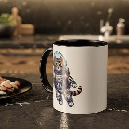 Astronaut Cat - Colorful Mug