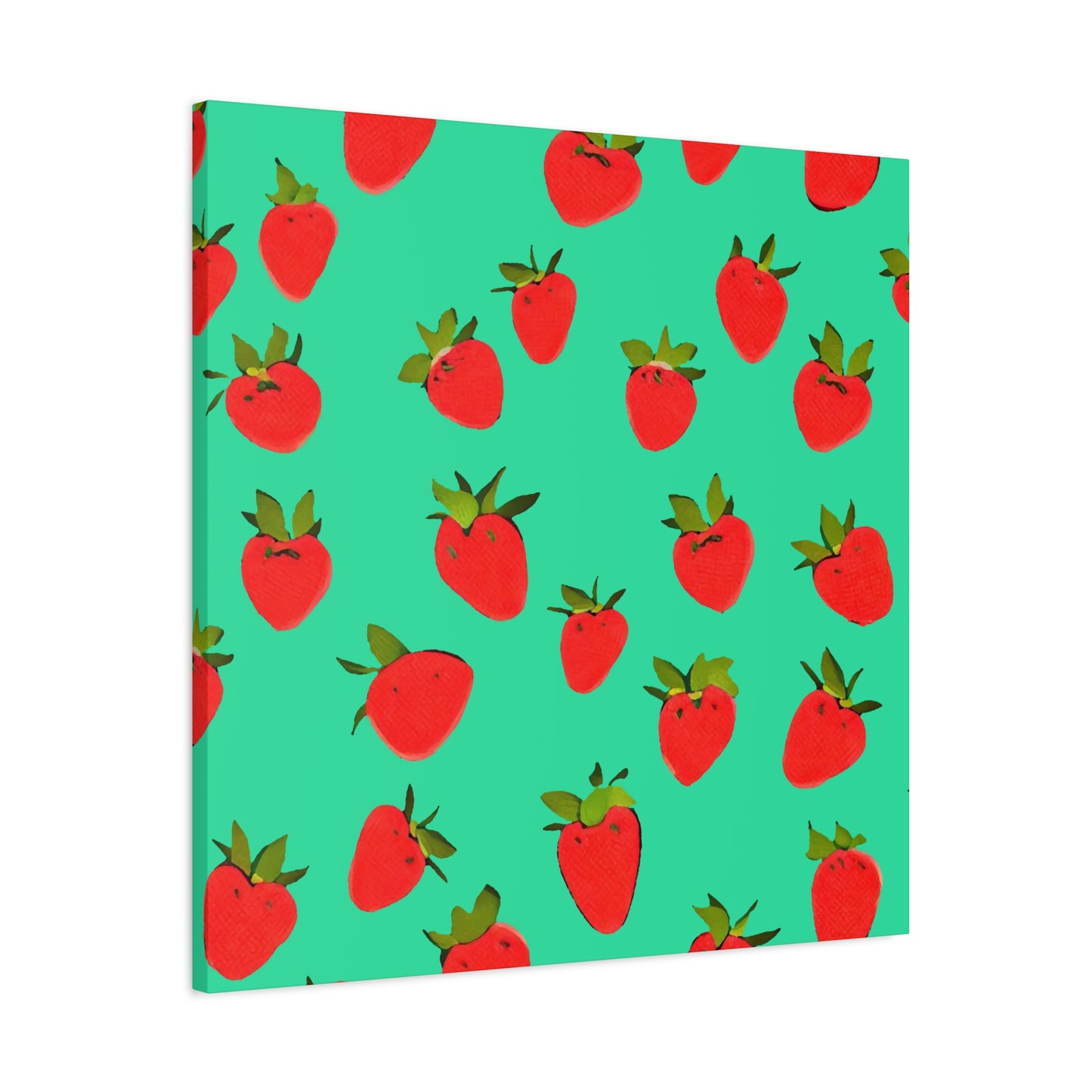 Strawberry Pattern - Canvas