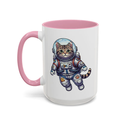 Astronaut Cat - Colorful Mug