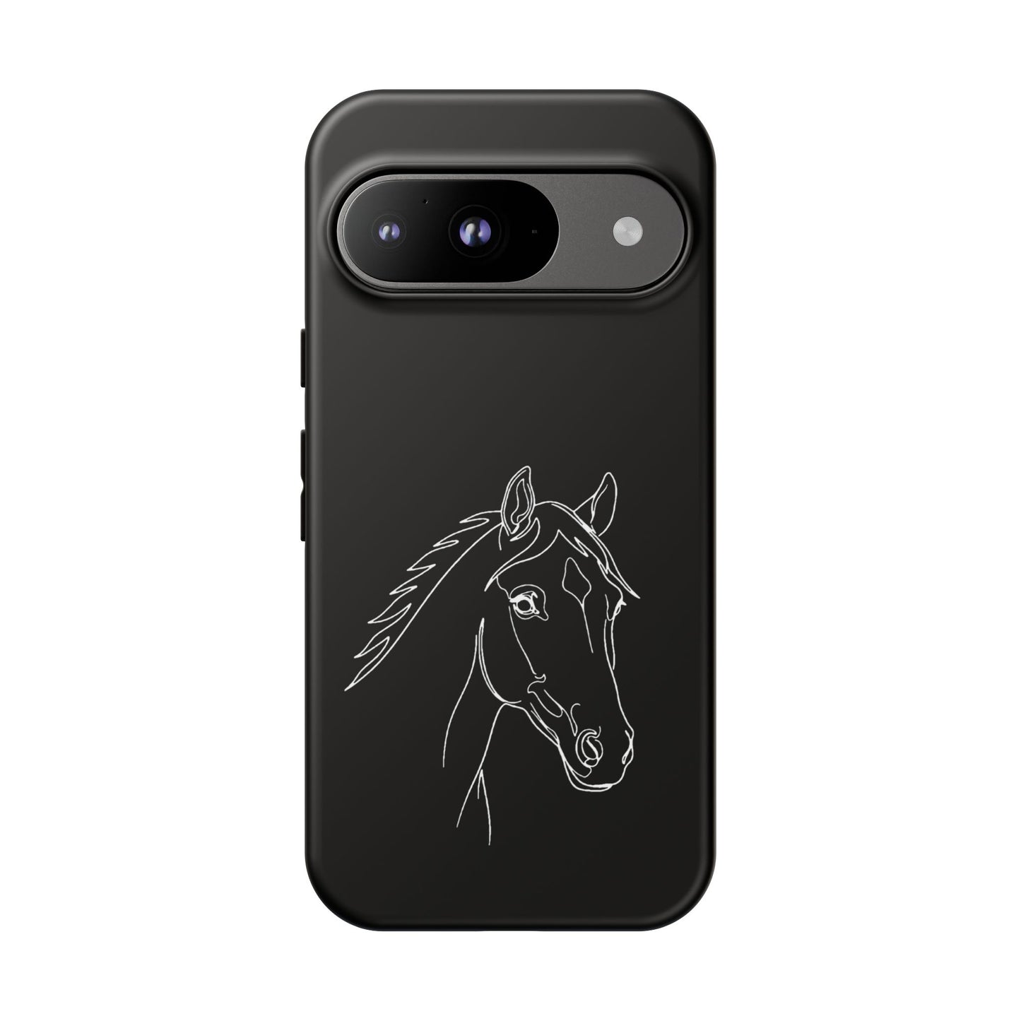 Horse Portrait Sketch - Tough Phone Case