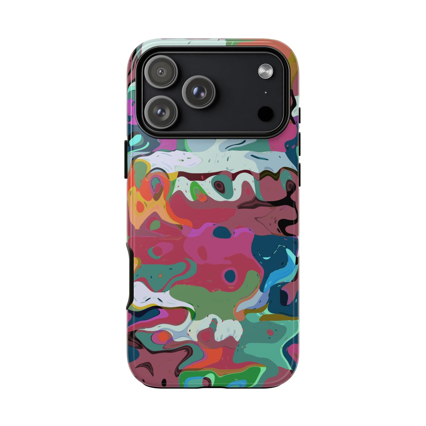 Colorful Abstract Marble - Phone Case