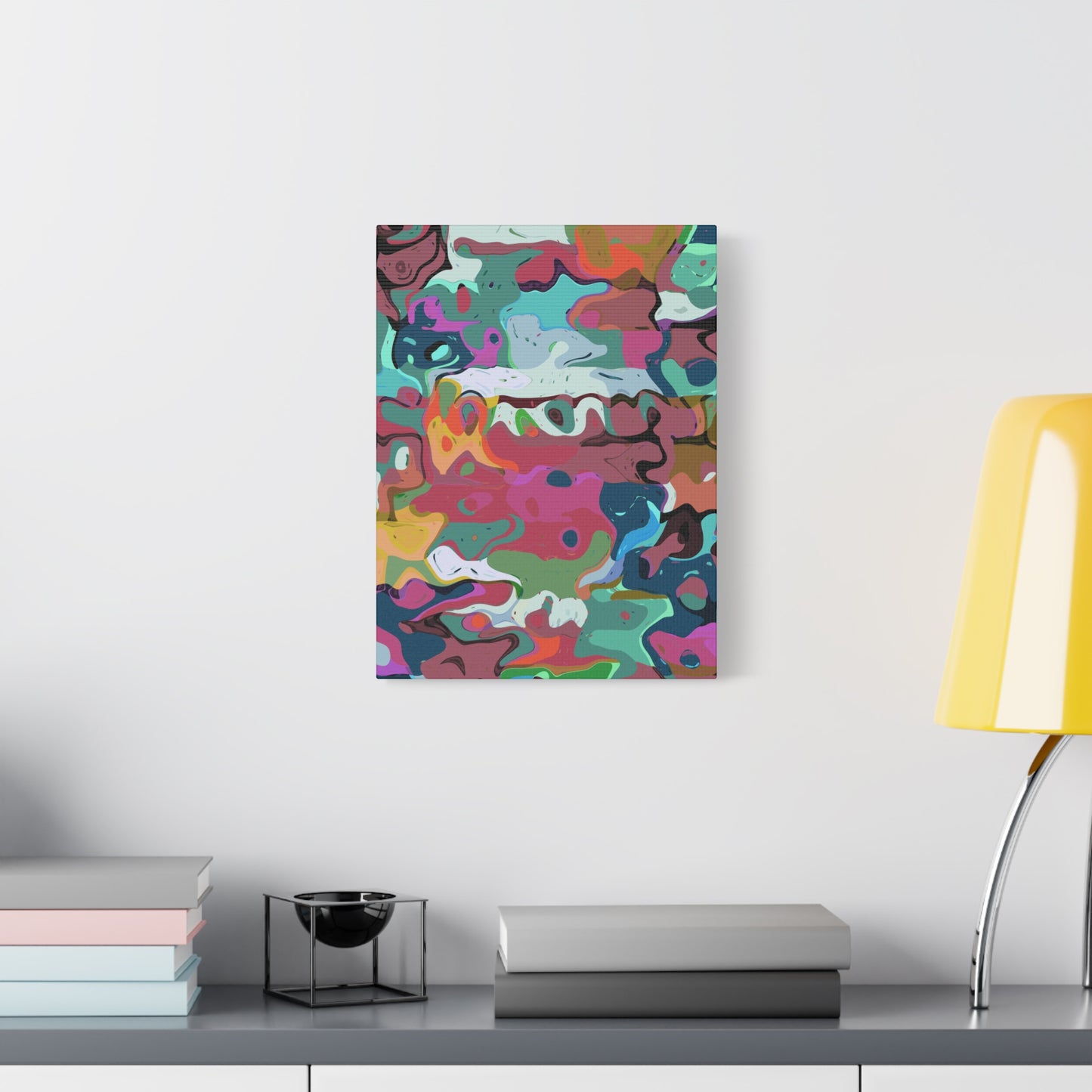 Colorful Abstract Marble - Canvas