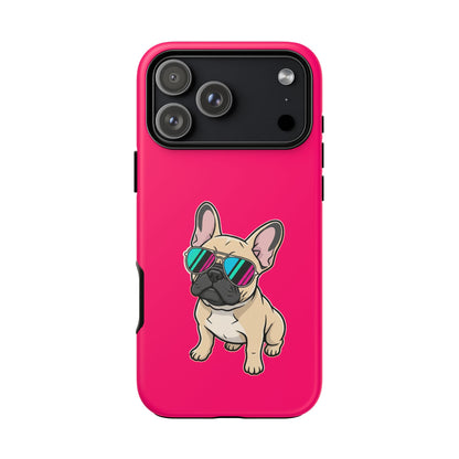French Bulldog with Sunglasses - Phone Case