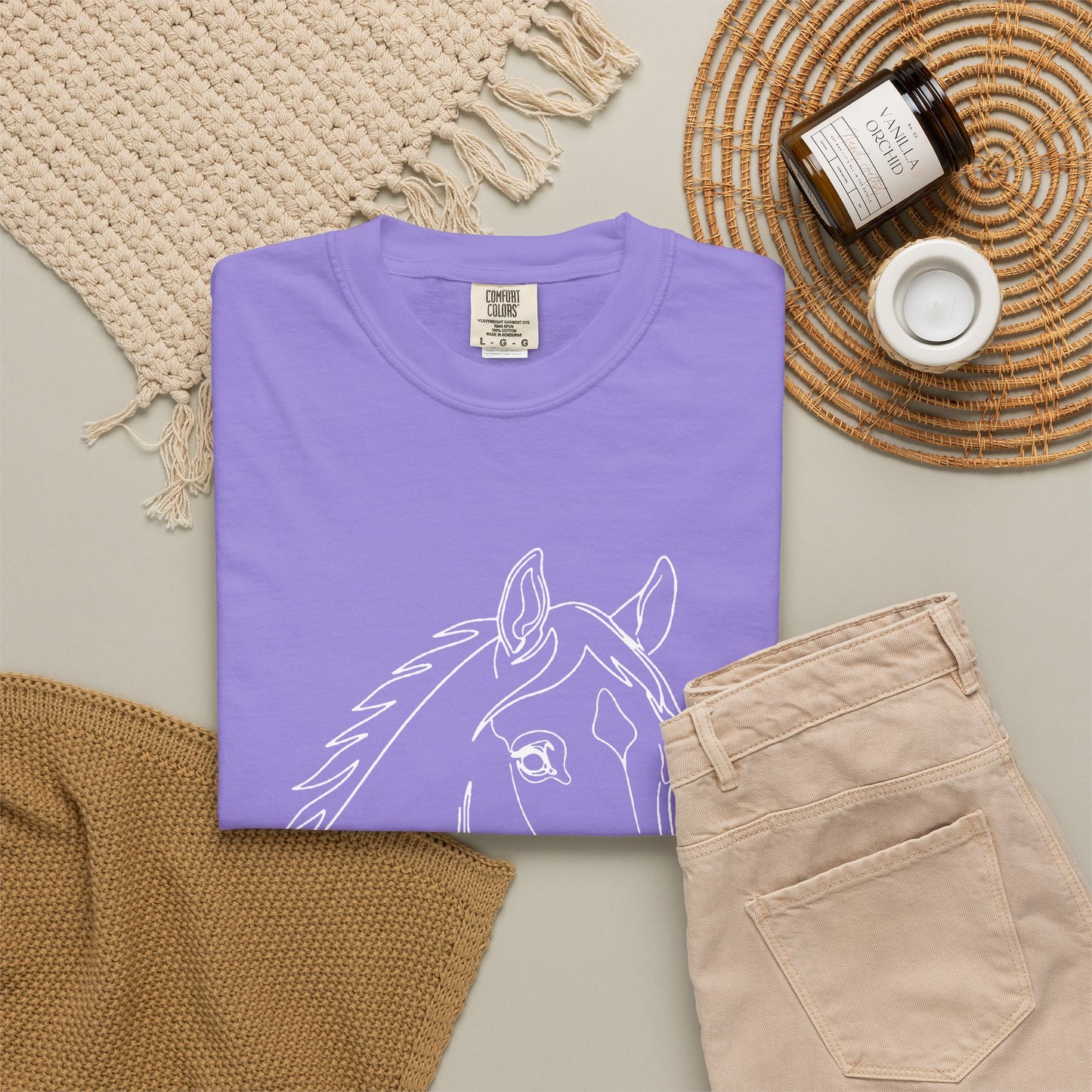 Horse Portrait Sketch - T‑Shirt