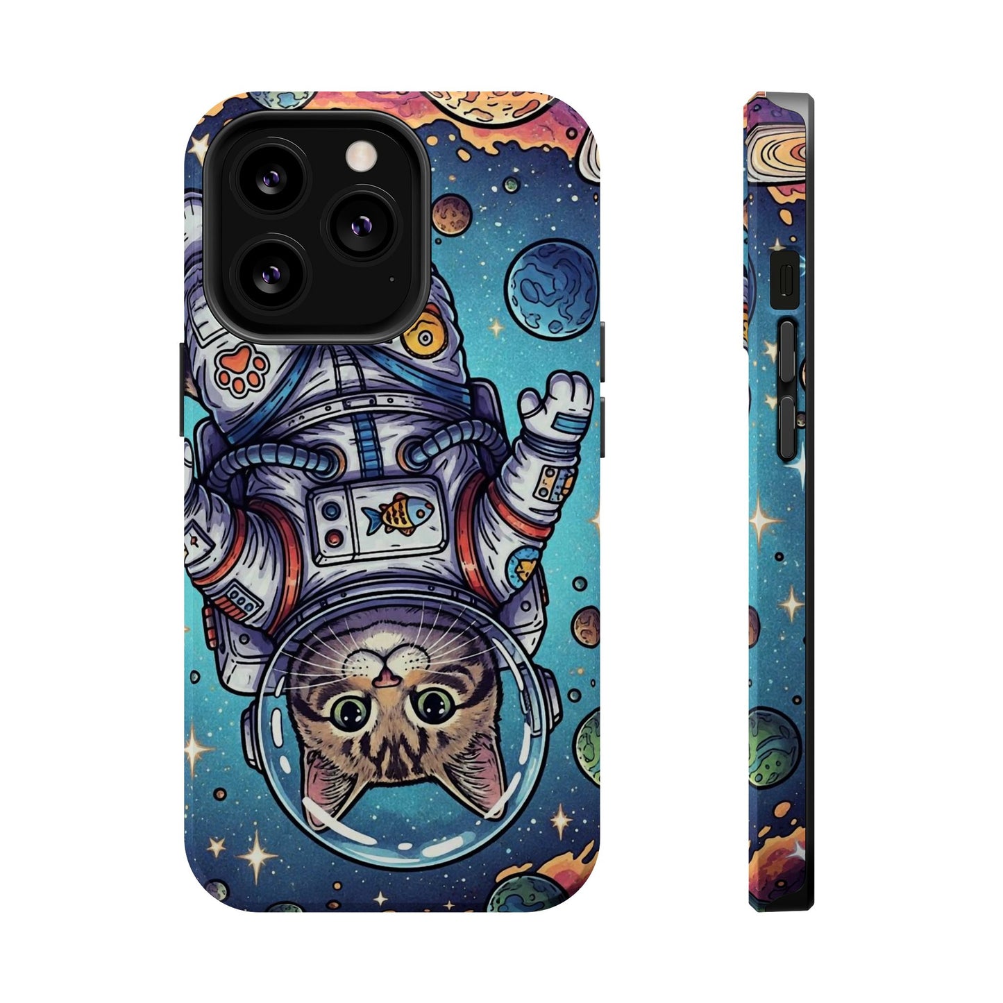 Astronaut Cat - Magnetic Phone Case