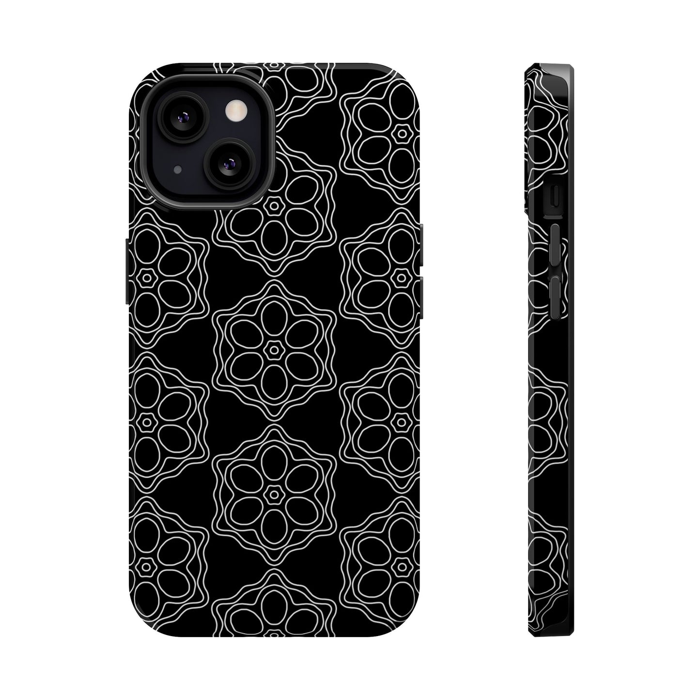 Geometric Sacred Flower - Magnetic Phone Case