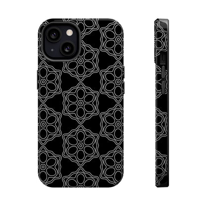 Geometric Sacred Flower - Magnetic Phone Case