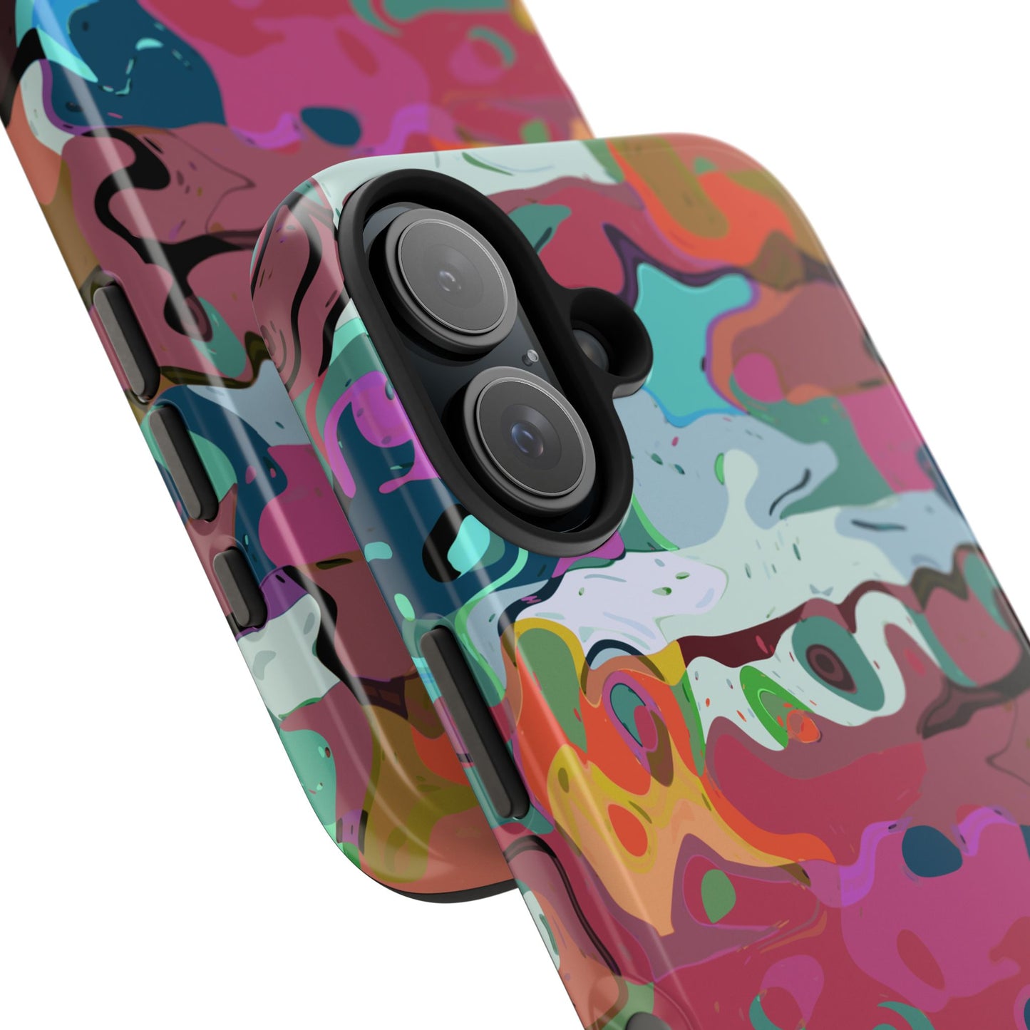 Colorful Abstract Marble - Phone Case