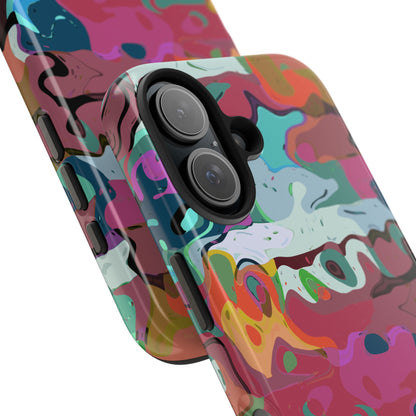Colorful Abstract Marble - Phone Case