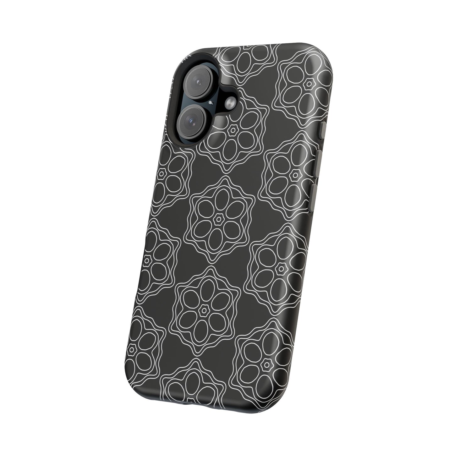 Geometric Sacred Flower - Magnetic Phone Case