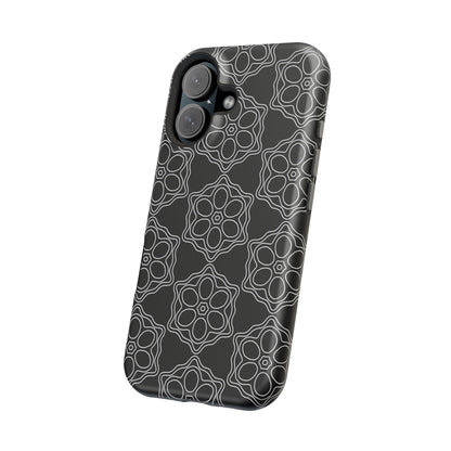 Geometric Sacred Flower - Magnetic Phone Case