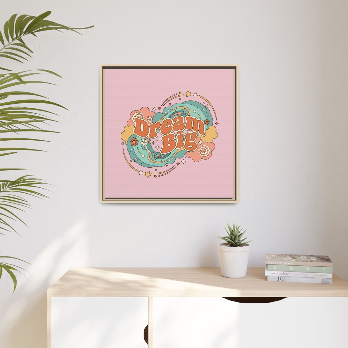 Dream Big - Framed Canvas