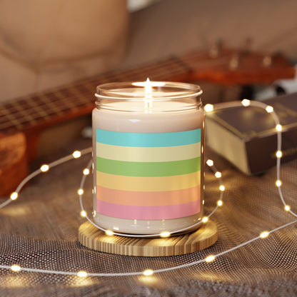 Pastel Stripes - Scented Candle