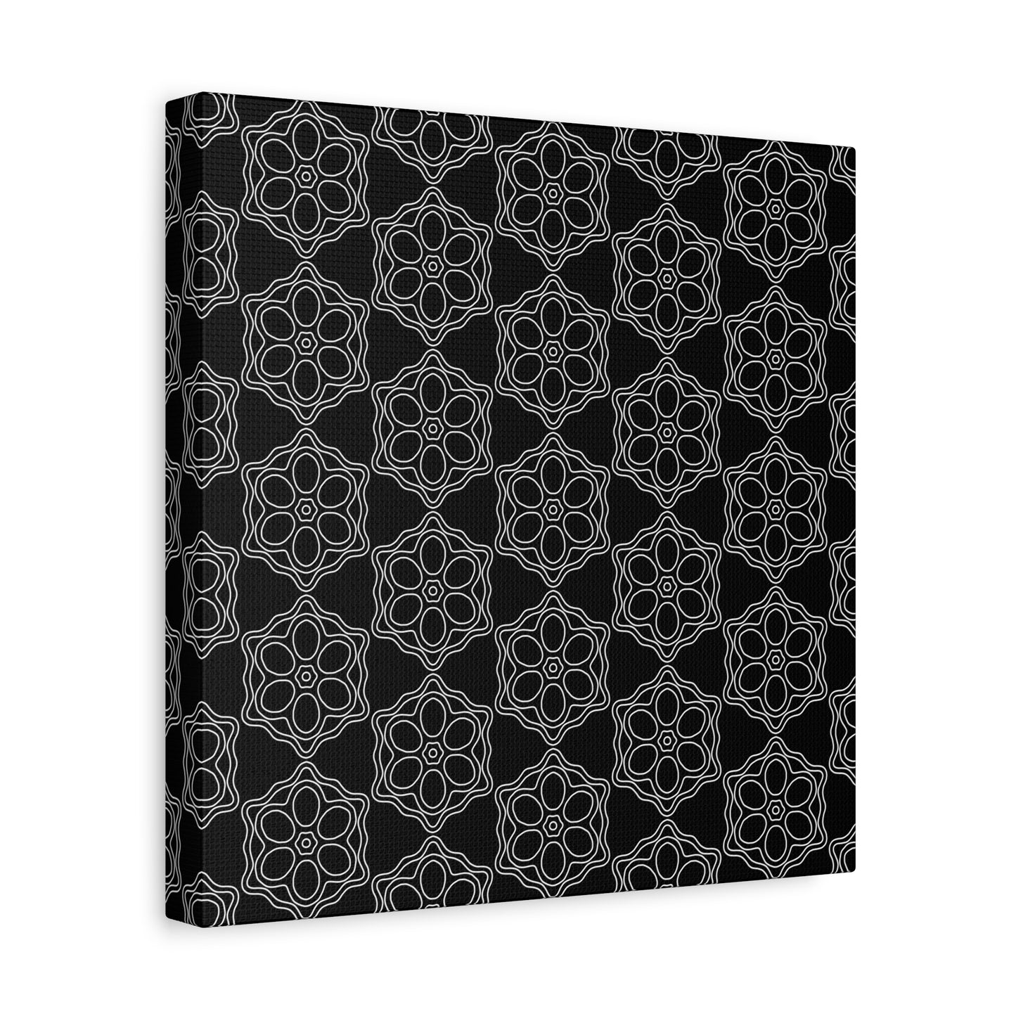Geometric Sacred Flower - Canvas