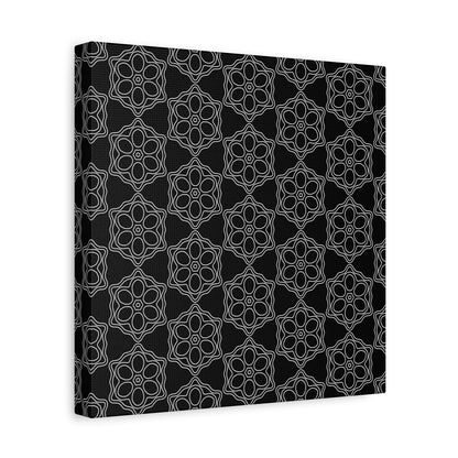 Geometric Sacred Flower - Canvas