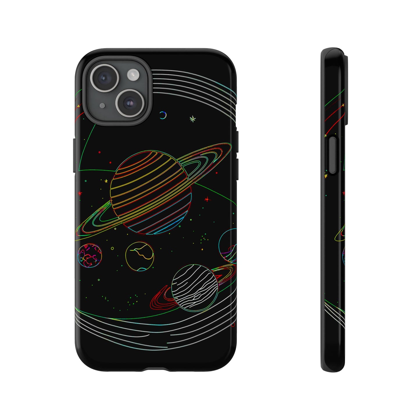 Galactic Tough Phone Case, Starry Space Protection, Unique Gift for Astronomers, Celestial Accessories, Trendy Space Lovers