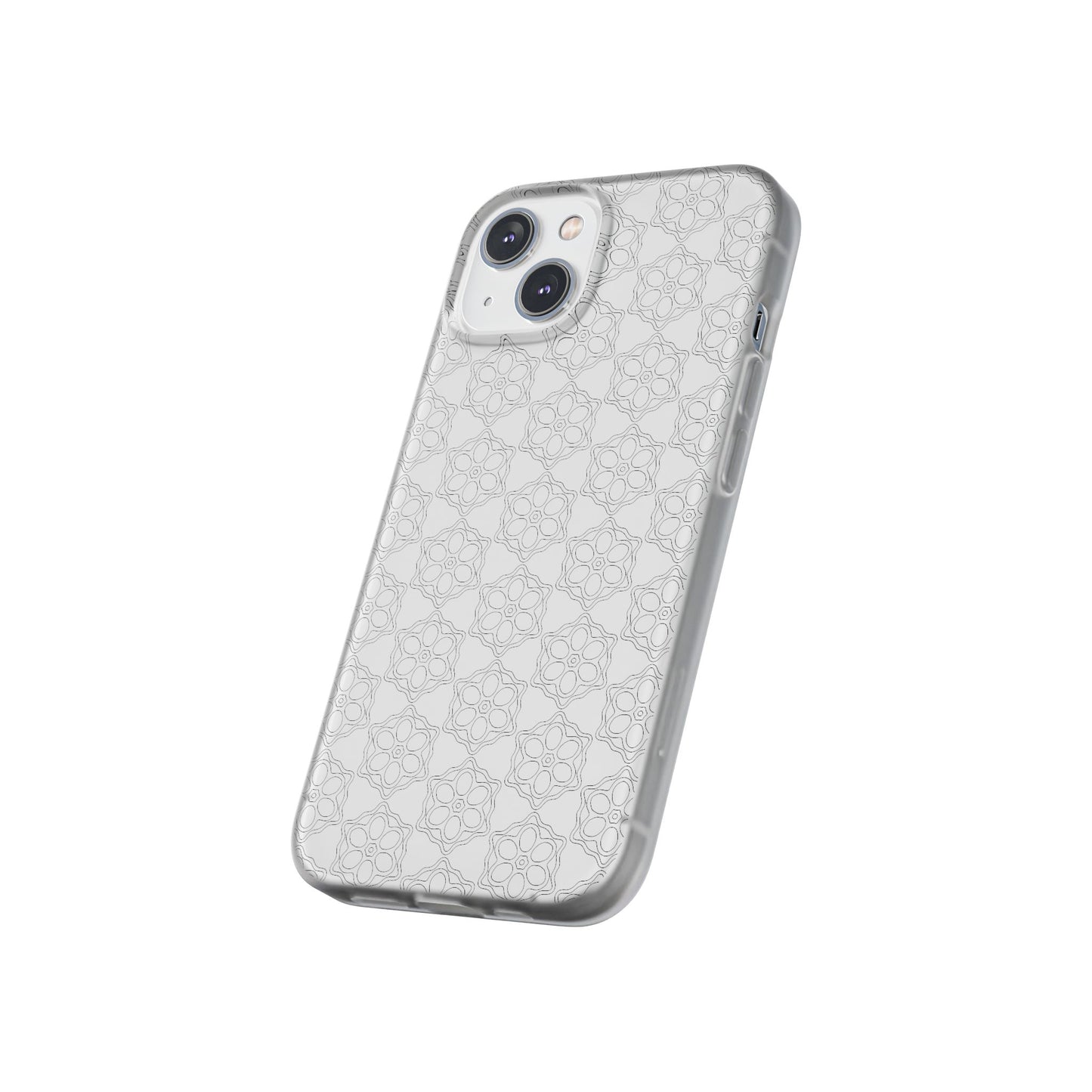 Elegant Geometric Phone Case, Stylish Flexi Case for Everyday Use, Slim Fit, Gift Idea, Trendy Accessory, Minimalist Design