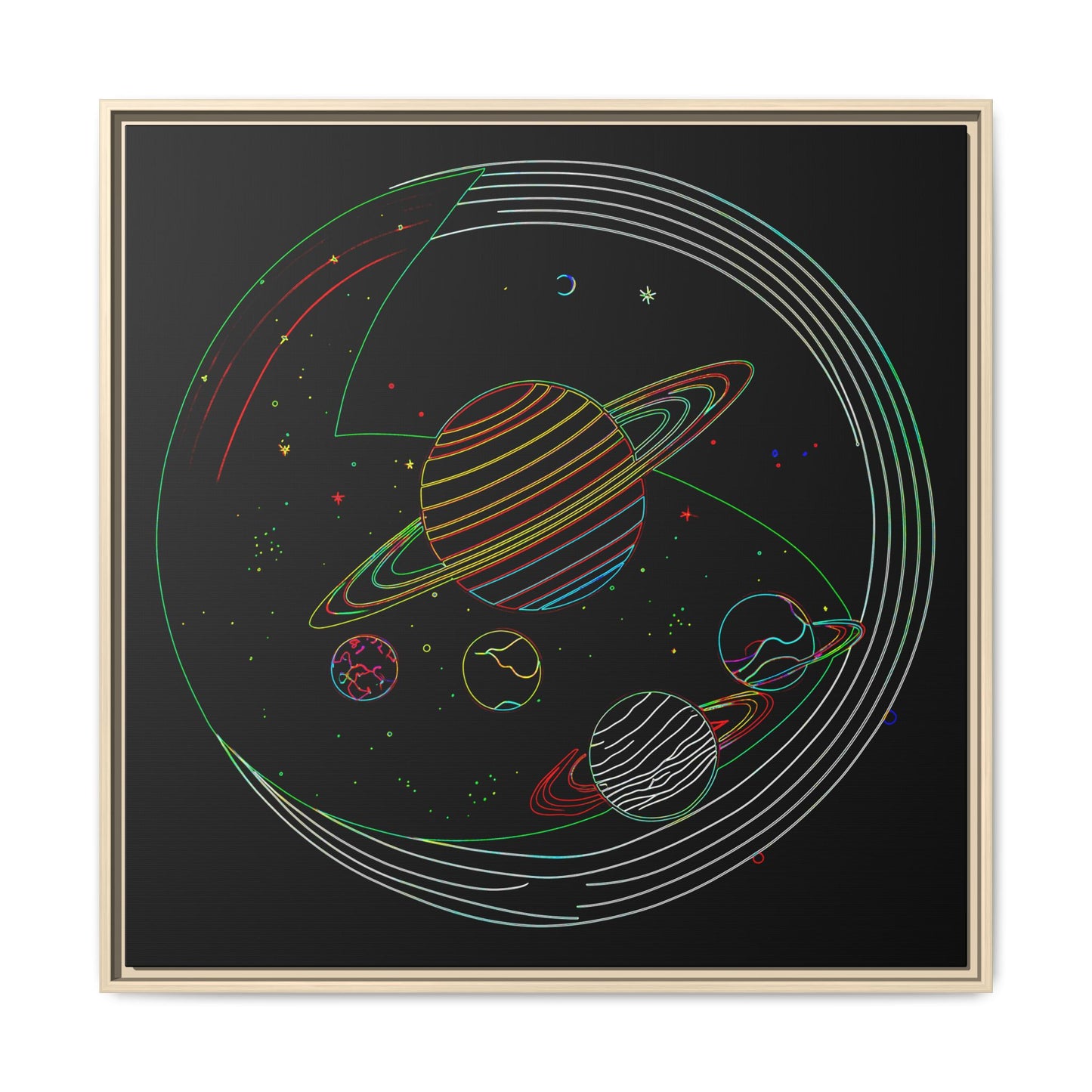 COSMOFX - Framed Canvas