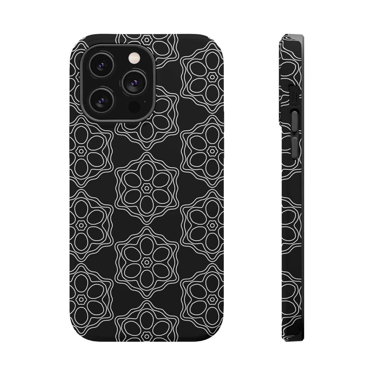 Geometric Sacred Flower - Magnetic Phone Case