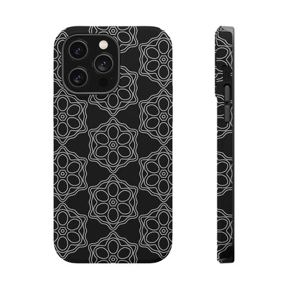 Geometric Sacred Flower - Magnetic Phone Case