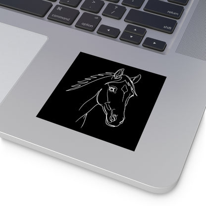 Horse Portrait Sketch - Sticker