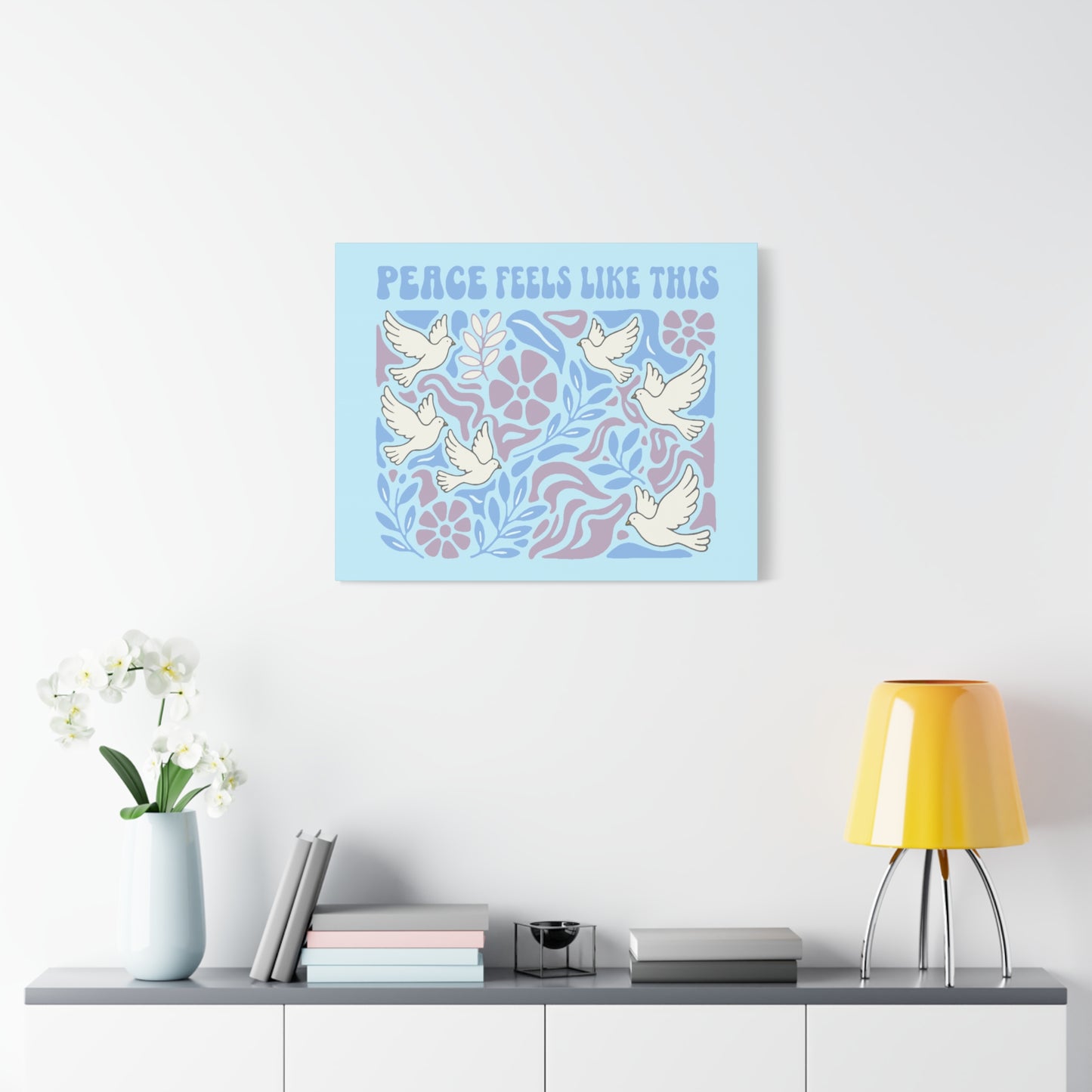 Peace Feels Like This - Canvas