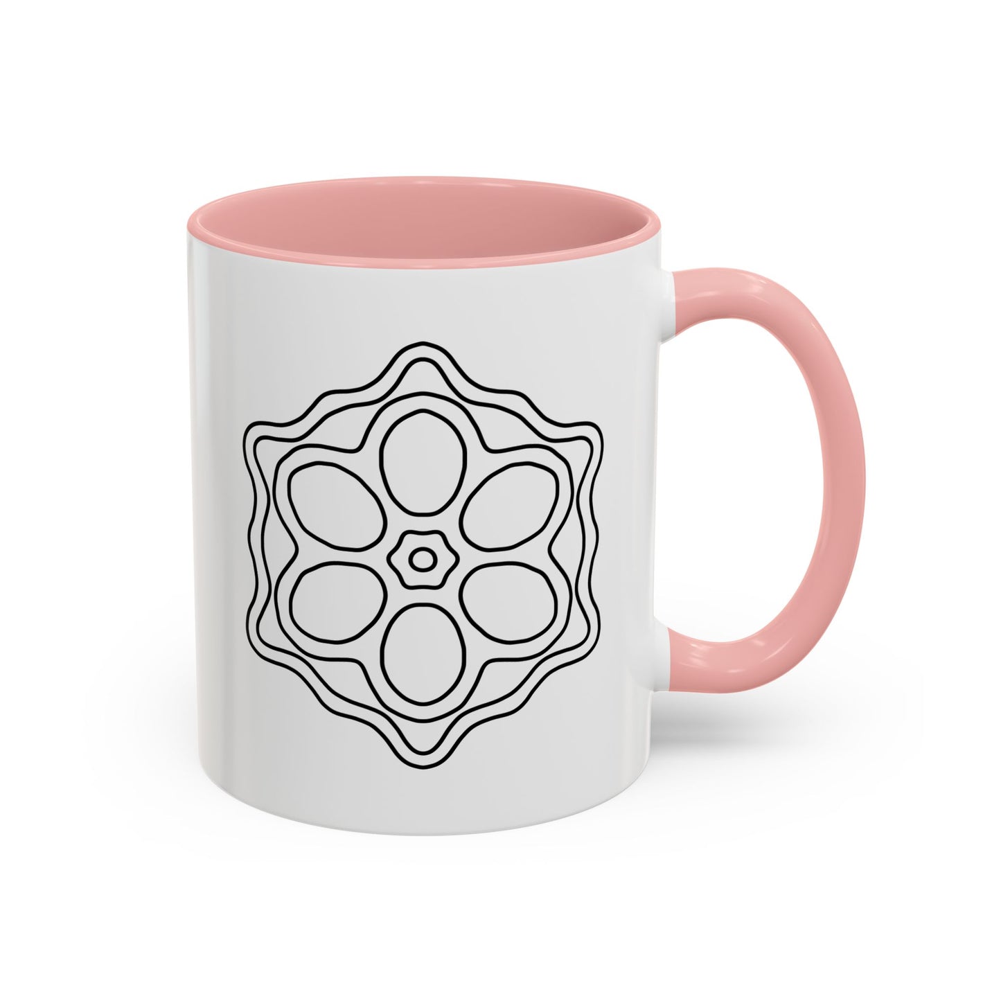 Elegant Floral Accent Coffee Mug, Perfect for Home, Office, Gifts, Birthdays, Inspirational Quotes, Tea Lovers