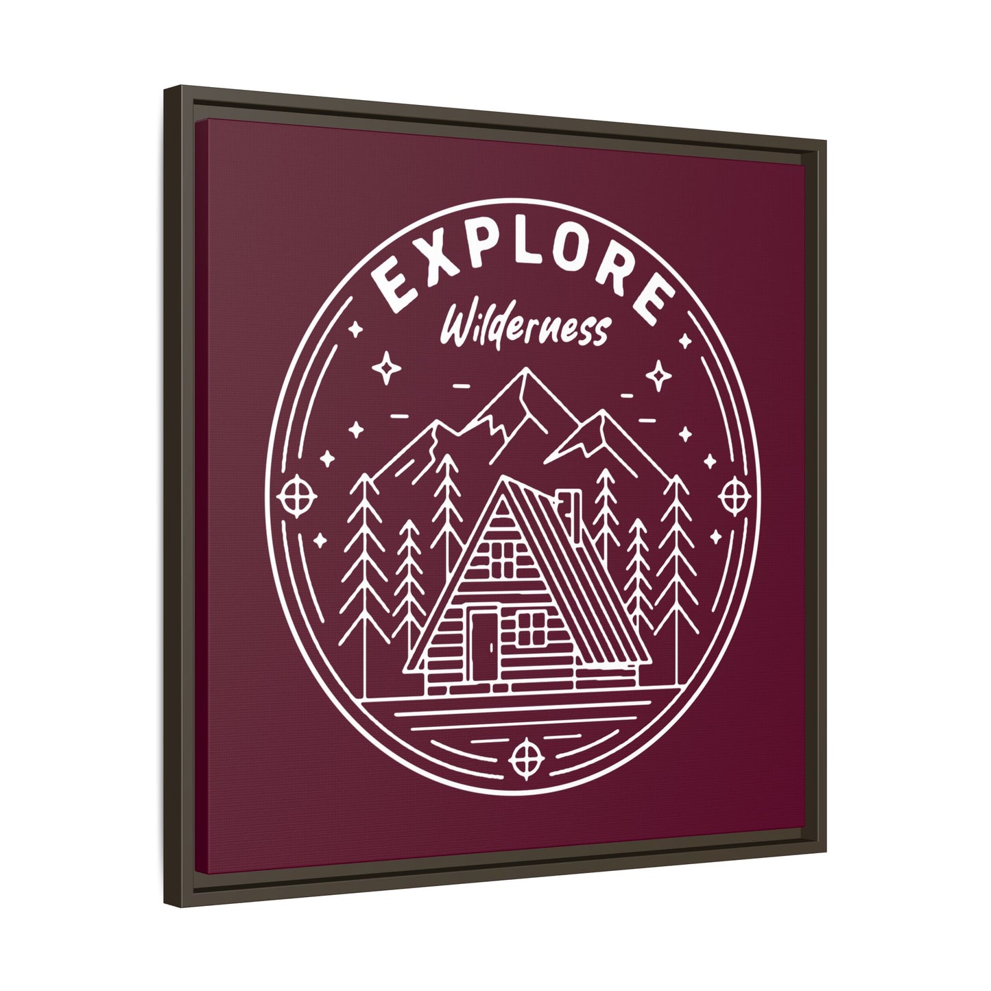 Explore Wilderness - Framed Canvas