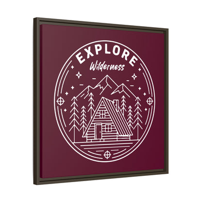 Explore Wilderness - Framed Canvas