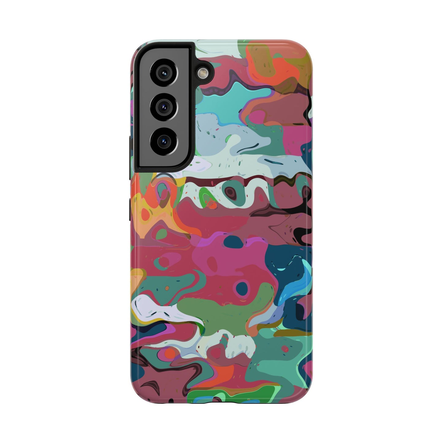 Colorful Abstract Marble - Phone Case