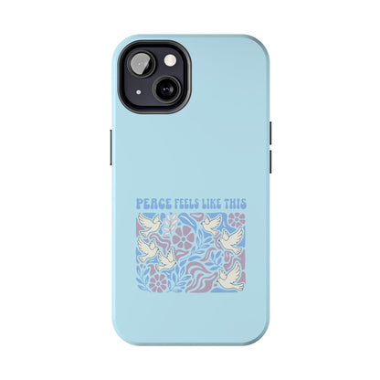 Peace Tells Like This - Phone Case