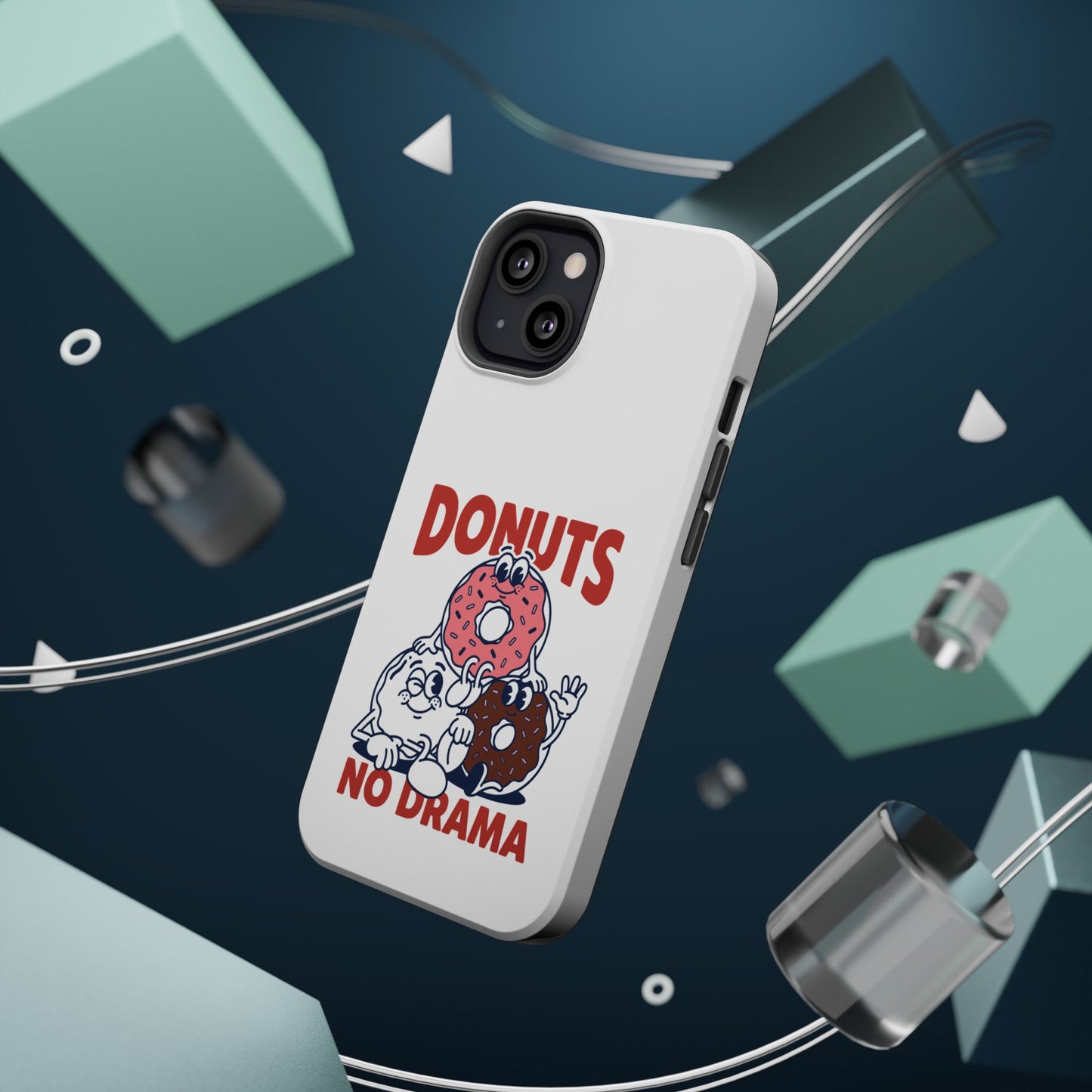 Donuts No Drama - Magnetic Phone Case