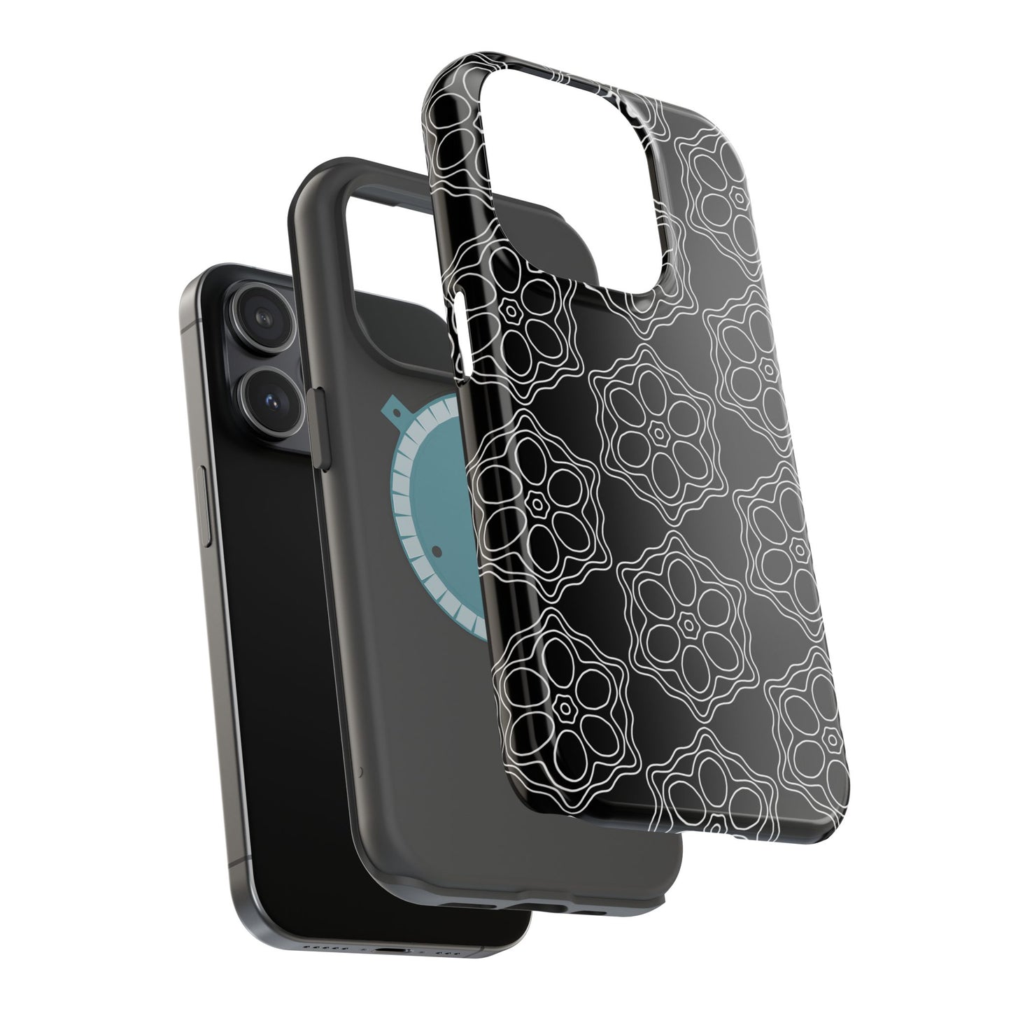 Geometric Sacred Flower - Magnetic Phone Case