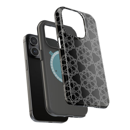 Geometric Sacred Flower - Magnetic Phone Case