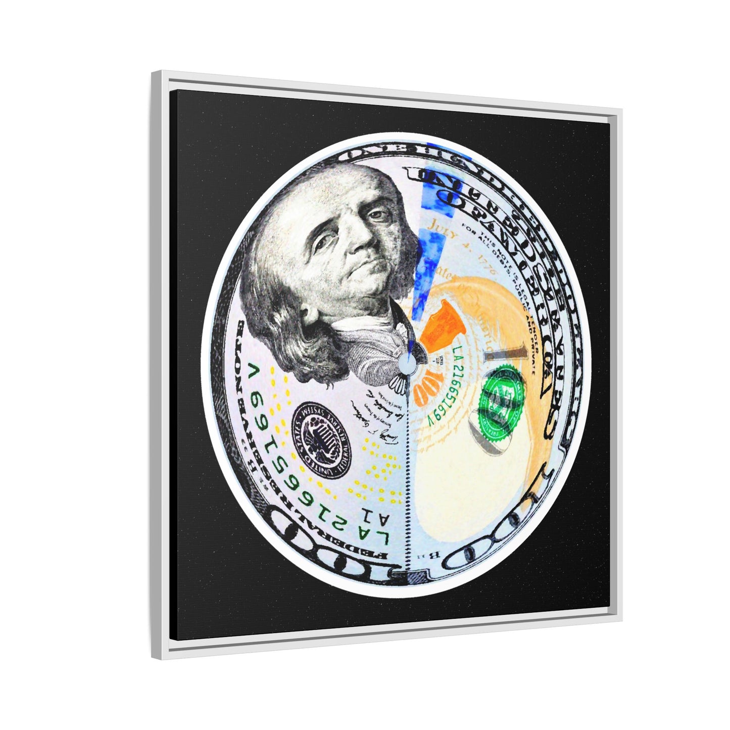 THE MOONEY - Framed Canvas